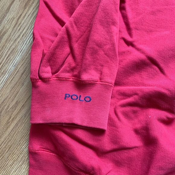 Vintage Polo by Ralph Lauren zip pullover 96 collection 1/4 zip sweater size L - Picture 2 of 5